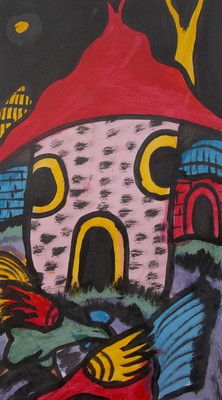 Product picture Paper painting on art decoration