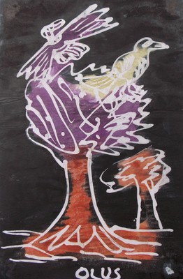 Product picture Flying bird on the big tree