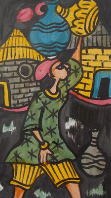 Product picture Paper painting on art decoration